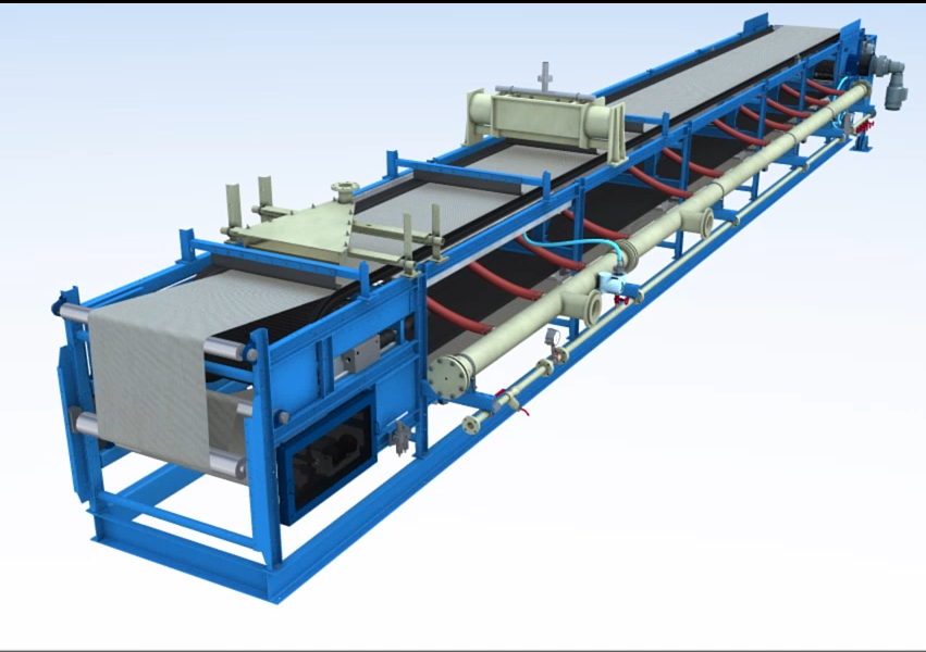 水平帶式真空過(guò)濾機(jī)